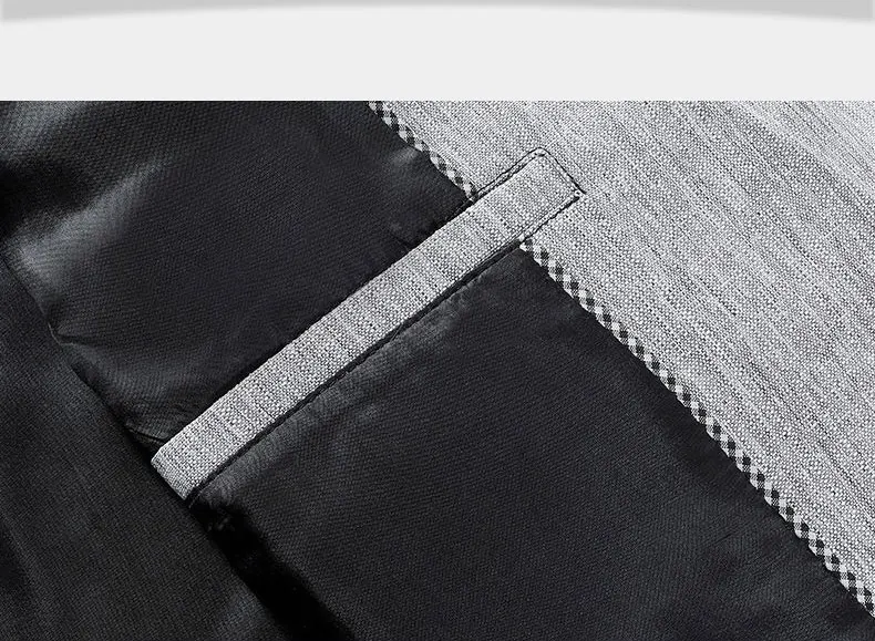 

Blue Suit Jacket Men 2020 Brand Single Breasted Mens Blazer Jackets Casual Slim Fit Business Wedding Homens Blazers Coats M-4XL