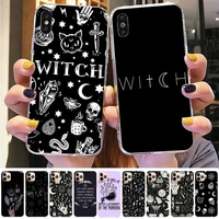 toplbpcs magic witchcraft witch witchy phone case for iphone 11 12 pro xs max 8 7 6 6s plus x 5s se 2020 xr case
