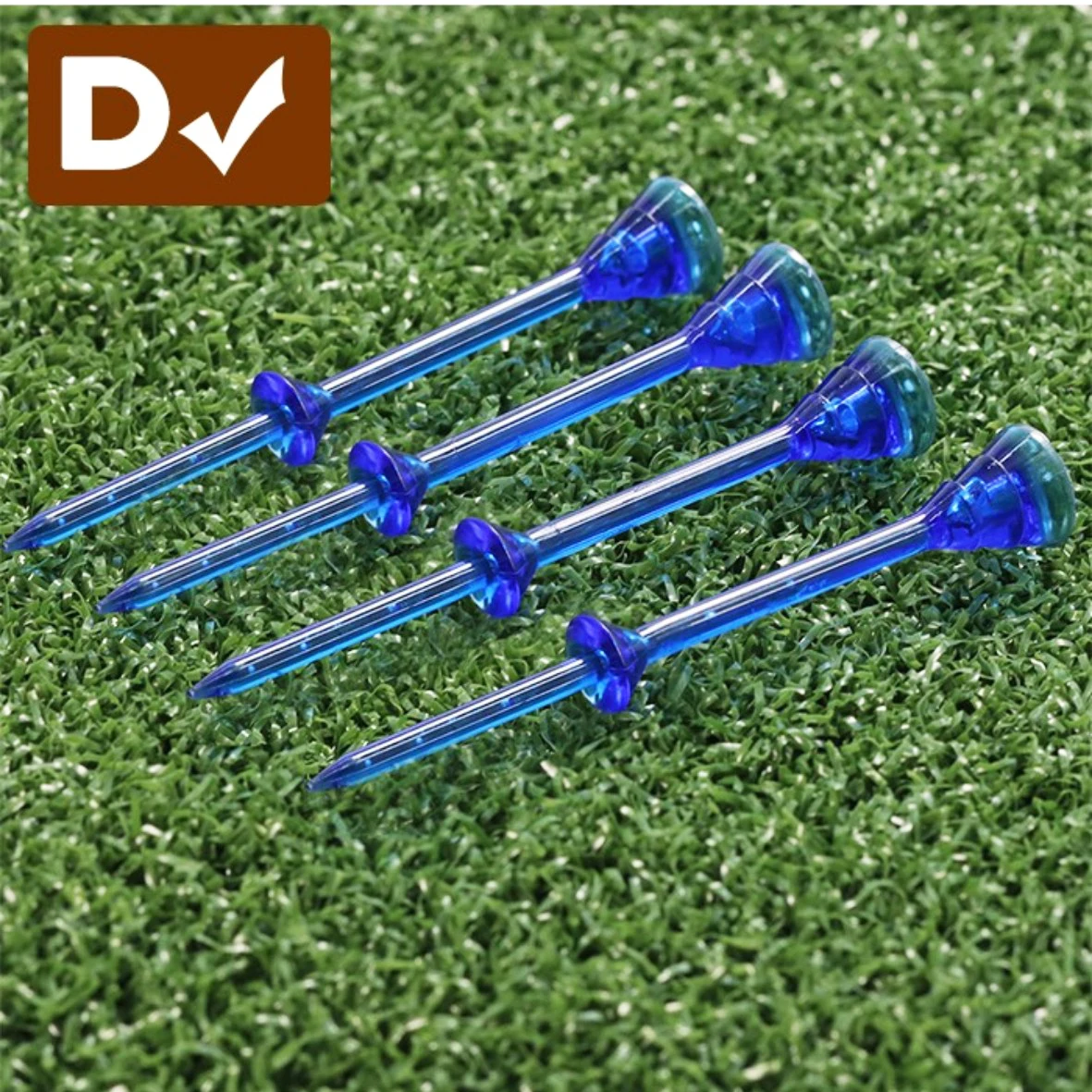 50 шт. супертонких и низкого сопротивления гольф-ти 83 мм высокого качества, набор из пластиковых ти, неразрушимый