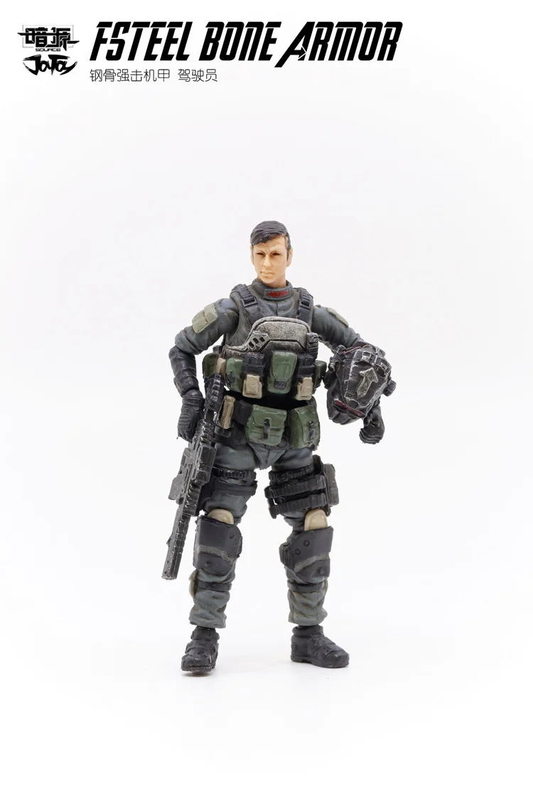 1/25 JOYTOY фигурка FSTEEL BONE ARMOR Mecha и военный солдат фигурка модель игрушки коллекция игрушек Рождественский подарок