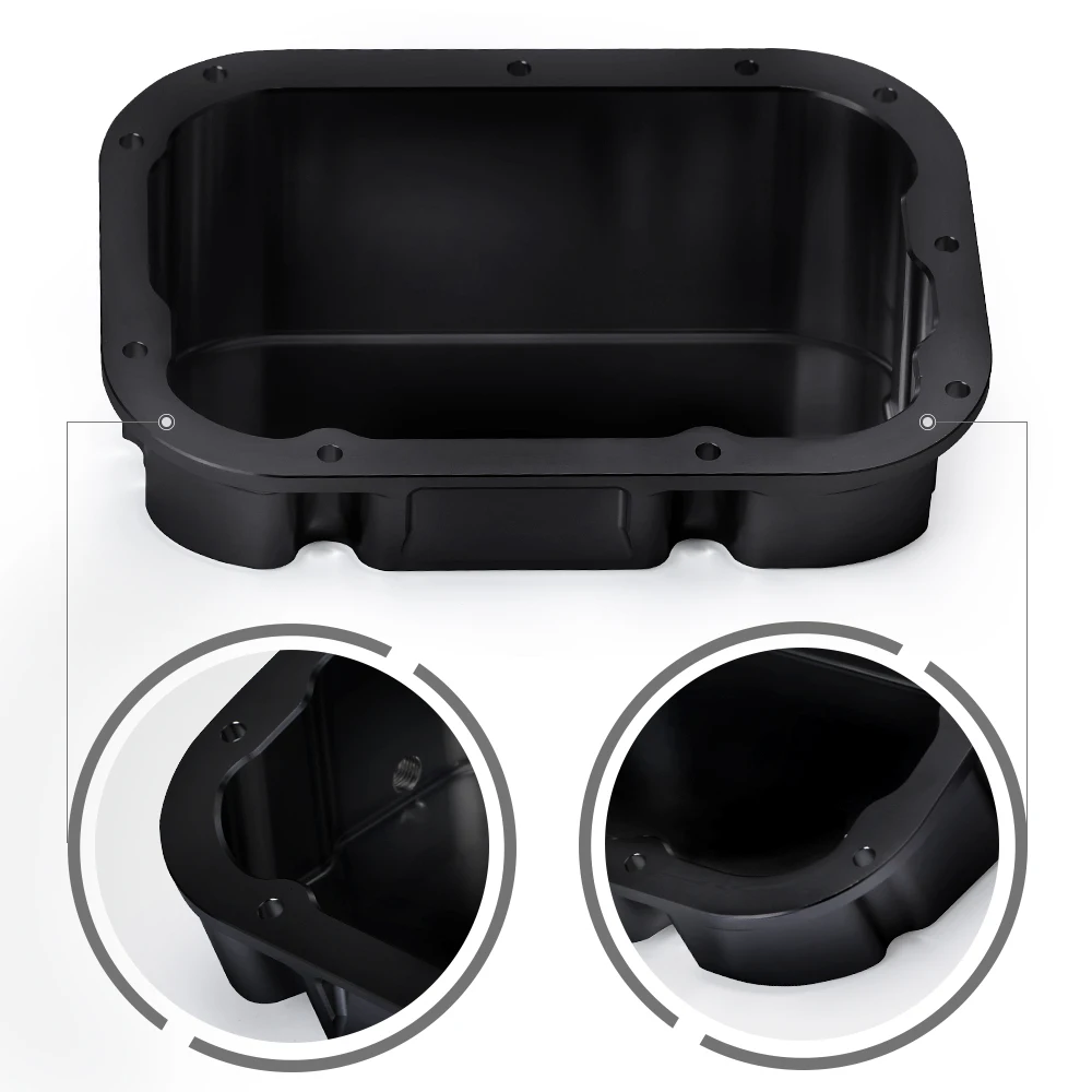 CNC Алюминий двигатель масляного поддона для 09 на Nissan R35 GT R VR38 CBA дБА LHD & RHD глубокий