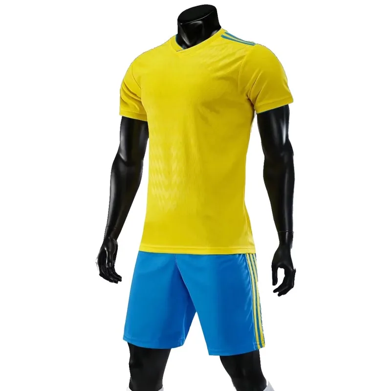 

Men Soccer Sets custom Print Training game voetbal Jerseys Men Training Uniforms