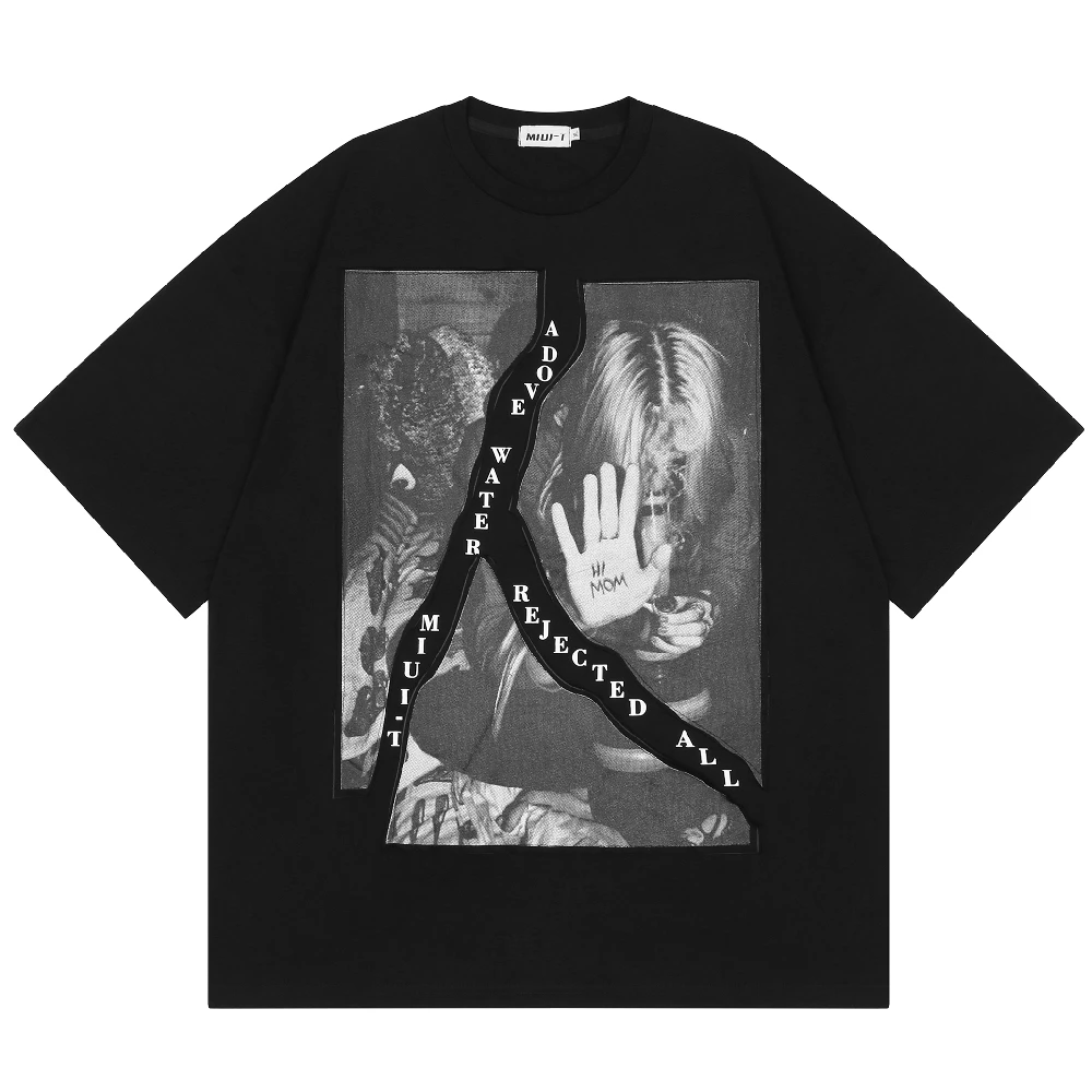 

Hip Hop Oversize T Shirt Men 2021 Streetwear letter Print Tshirt Harajuku Summer Tops Tees Short Sleeve Cotton Khaki T-Shirt
