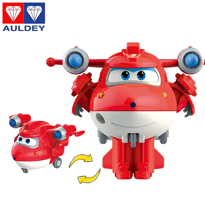 

AULDEY 32 new styles ABS Latest Super Wing Action Mini Aircraft Transforming Robot Anime Toy Children's Birthday Gift