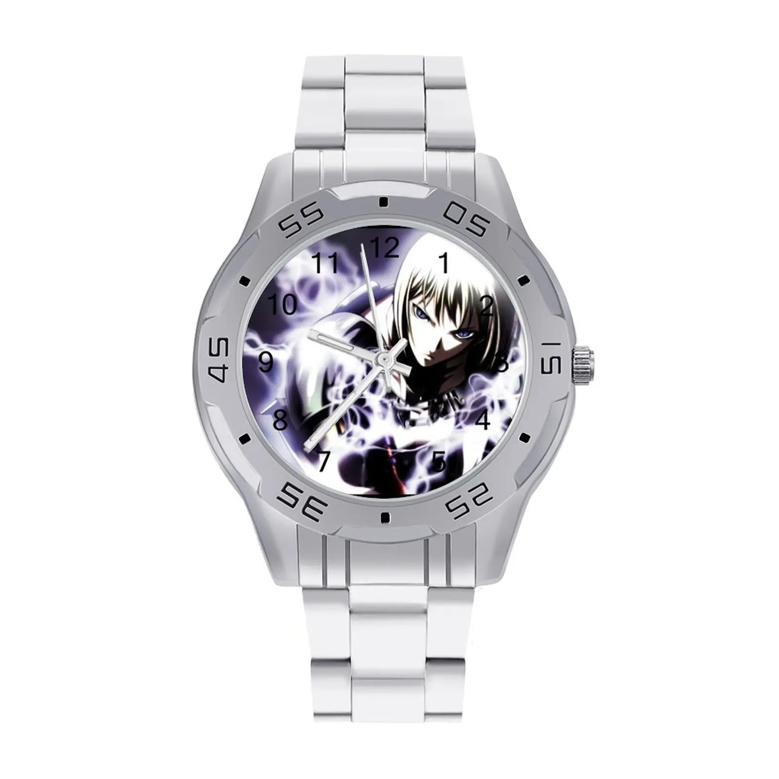 

Часы Claymore кварцевые, Модные Винтажные наручные часы из нержавеющей стали для мальчиков, спортивный дизайн, наручные часы