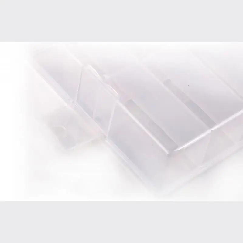 10 сетки Пластик ногтей Фольга коробка хранение для принадлежностей дизайна