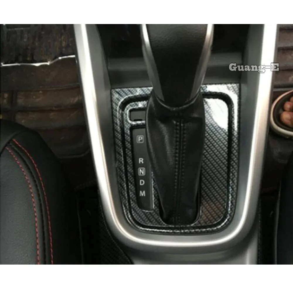 Фото Для Suzuki S-Cross Scross SX4 2014 2015 2016 2017 автомобильные палочки ABS крышка среднего переключения передач лопасти подстаканник рамка лампы Отделка детал... №2