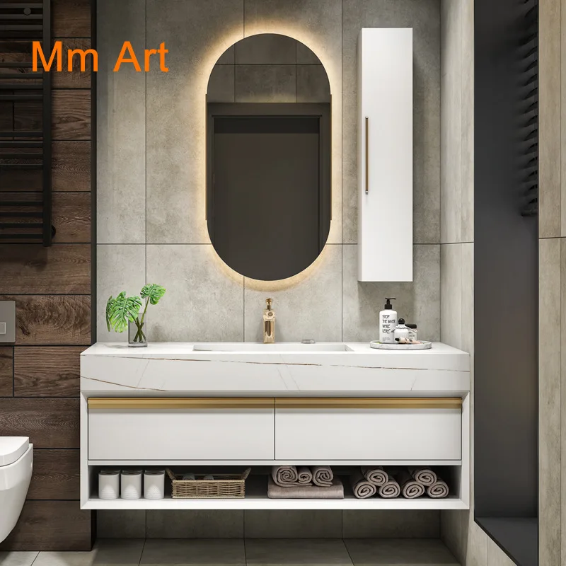 New Design Beautiful Bathroom Furniture Modern Wash Basin Vanity Units |