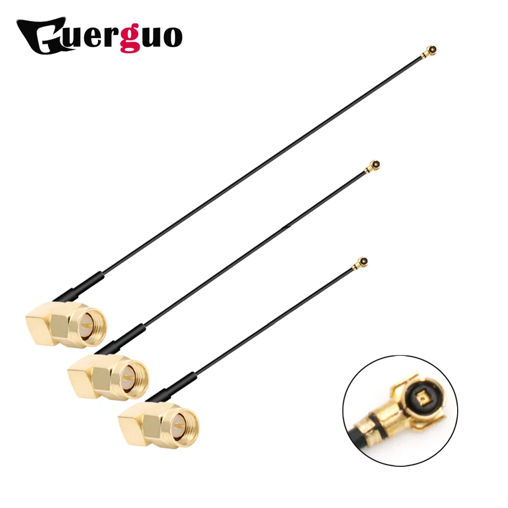 

2PCS/lot IPEX4 Cable uFL u.FL IPX IPEX4 MHF4 Female to SMA Female WIFI Antenna RF Coaxial Cable RG1.13 Pigtail Extension Jumper