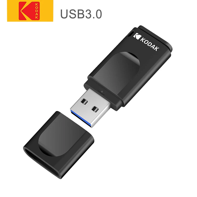 Black Флеш-накопитель Kodak K233 pendrive 256 ГБ 128 Гб 64 ГБ 32 ГБ 16 ГБ флеш-накопитель memoria cel USB3.0 - Цвет: Black