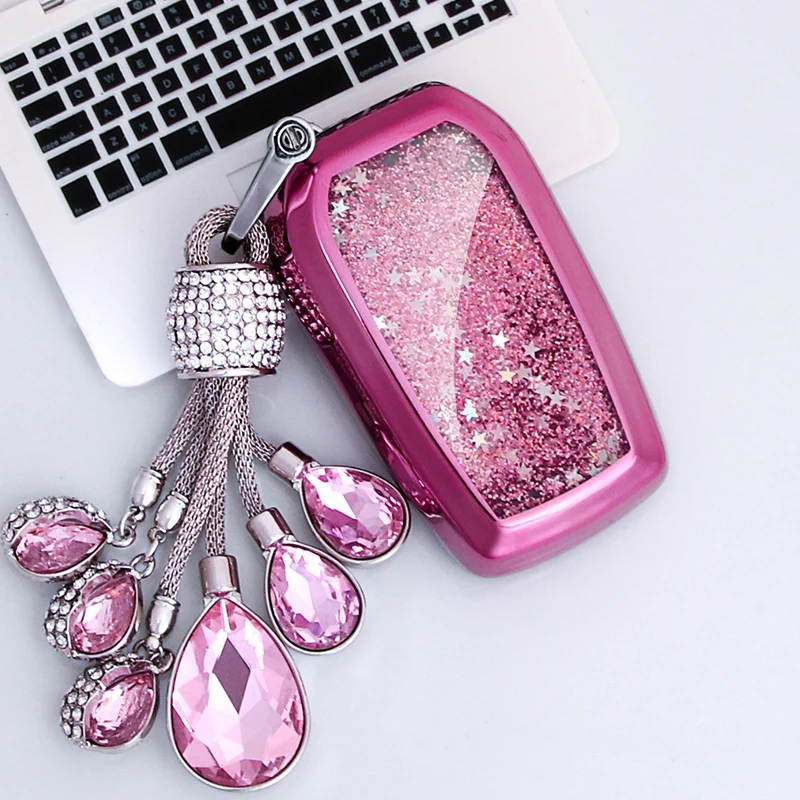 Мягкий защитный чехол для автомобильного ключа из ТПУ Toyota Prado CROWN Camry COROLLA Land Cruiser