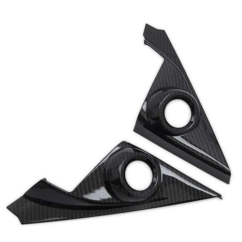 ABS углеродное волокно внутренняя передняя дверь динамик окно столб крышка