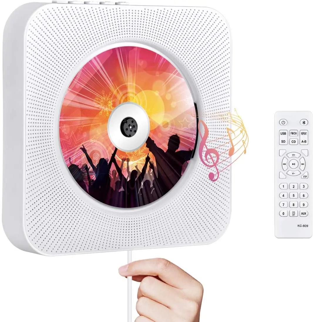 

Портативный CD-проигрыватель; Bluetooth-проигрыватель; CD-проигрыватель с радио; CD-проигрыватель с объемным звуком