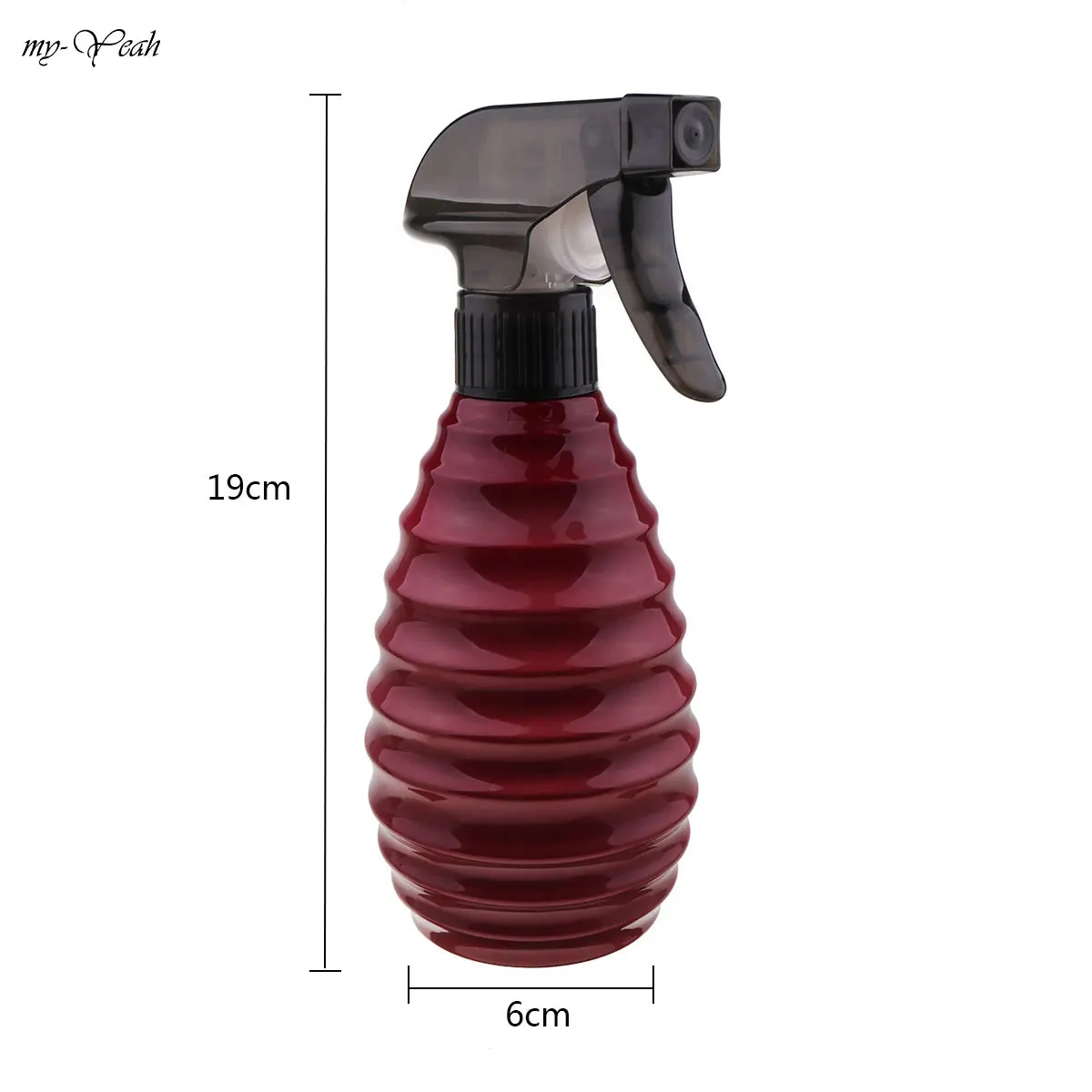 400 мл 7 цветов многоразового распыления пустая бутылка граната форма Pro