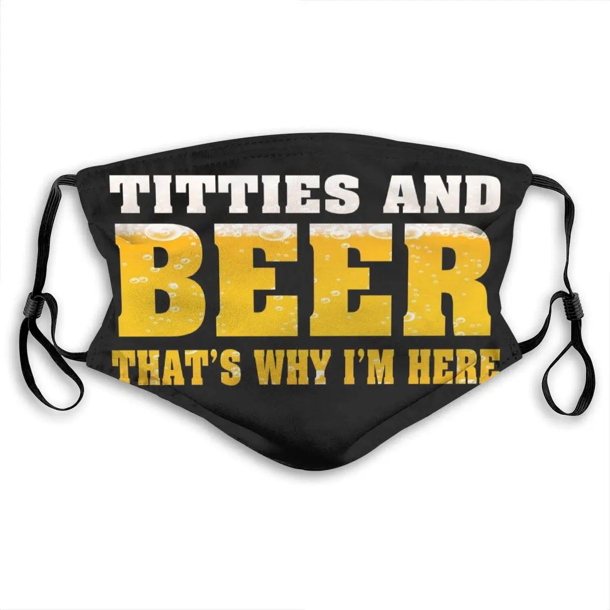 Titties And Beer вот почему я здесь маска для рта лица мужчин и женщин анти загрязнения