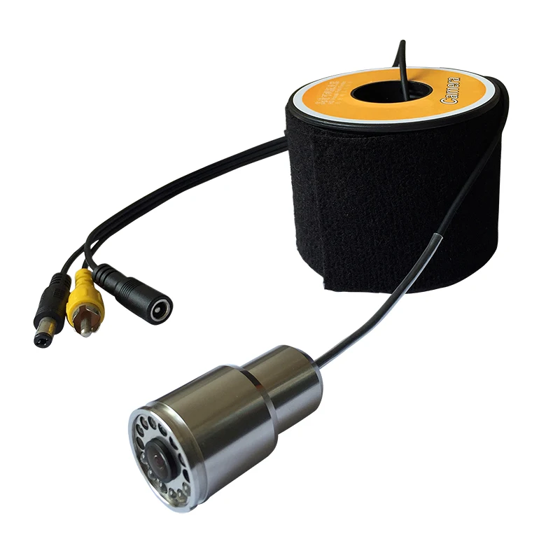 Цена WF39 белый свет Подводное наблюдение системы 9 дюймов глубоко водонепроницаемый Ловец рыбы под водой рыболовная камера 1000Tvl рыбы Cam