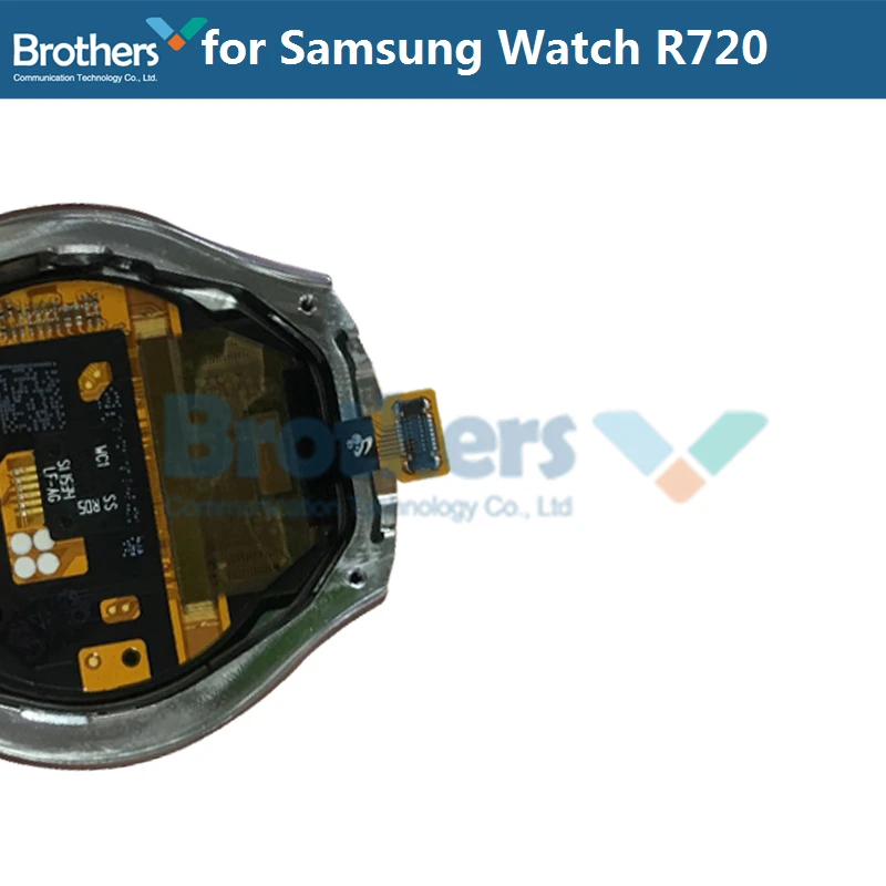 Оригинальное для Samsung часы шестерни S2 R720 SM ЖК экран дисплей с рамкой Samusng