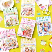 20set1lot kawaii stationery stickers vitality calcium milk series diary decorative mobile stickers scrapbooking