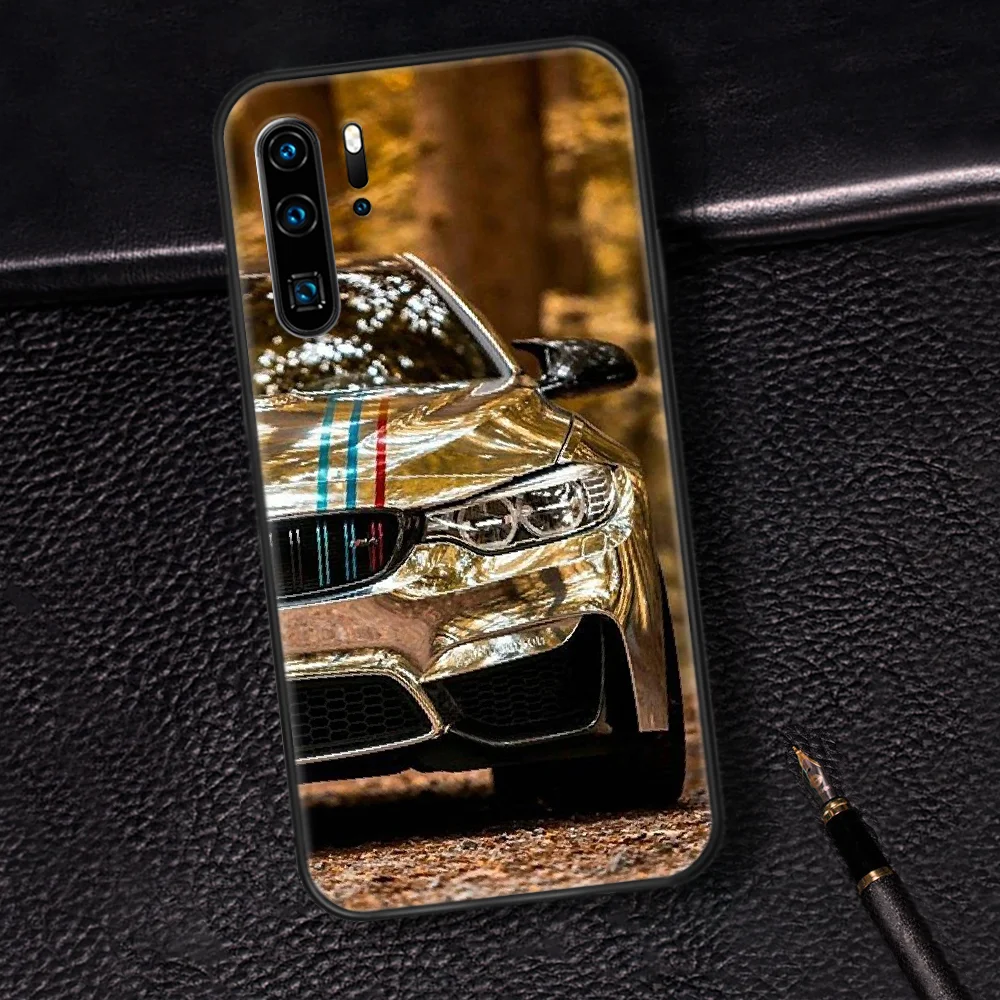 

Red And Blue Bmw Car Phone Case For Huawei P Mate 10 20 30 40 Pro Lite Smart 2019 2021 black Shell Trend Funda Tpu Bumper