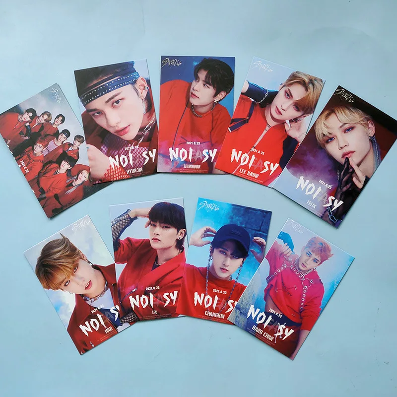 

9pcs/set Kpop Stray Kids NO EASY Photocard New album High quality HD Photo k-pop straykids photocards