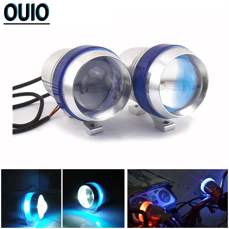 Мотоциклетная светодиодная фара U3 суперъяркая Рабочая противотуманная для