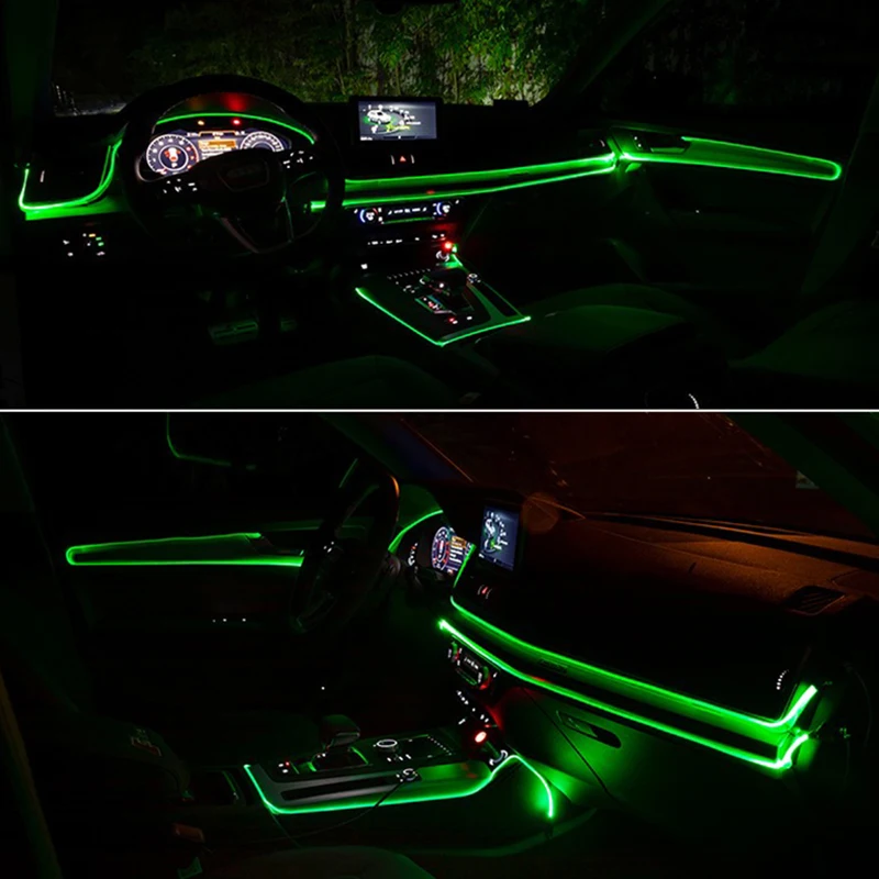 Аксессуары для салона автомобиля 3 м холодный свет светодиодный светильник Dodge