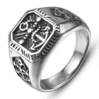 Винтажный стиль, стиль викингов, брикет для мужчин, из нержавеющей стали, в стиле панк, рок, ювелирные изделия для вечеринок, подарок