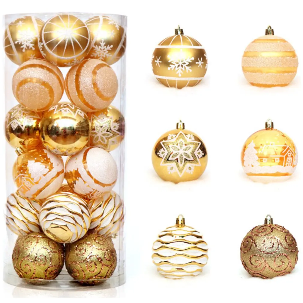 

Рождественские шары, украшения для рождественской елки, яркий шар в виде порошка, подвески для новогодней елки