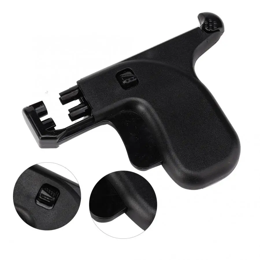 Черные пластиковые инструменты для пирсинга уха профессиональные комплект