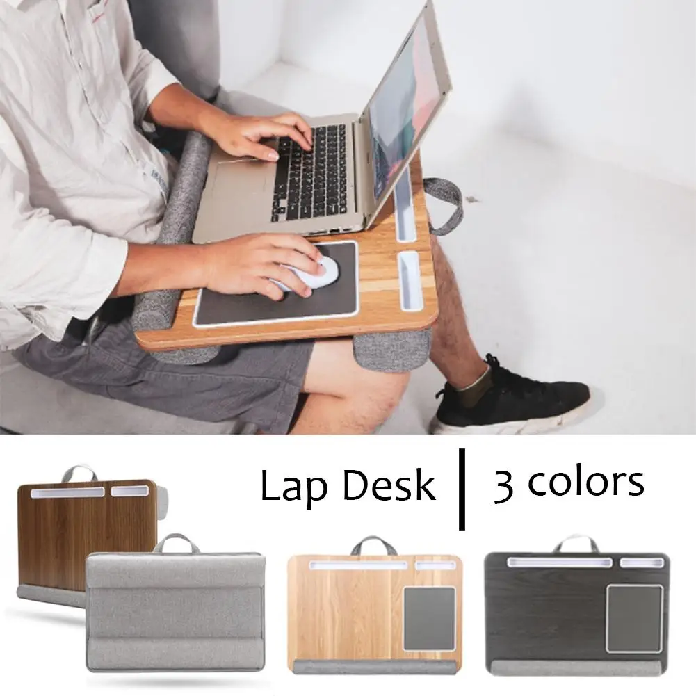 Multi-functional Lap Laptop Desk Portable Bed Tray PC Table Stand Notebook With Tablet Pen & Phone Holder | Мобильные телефоны и