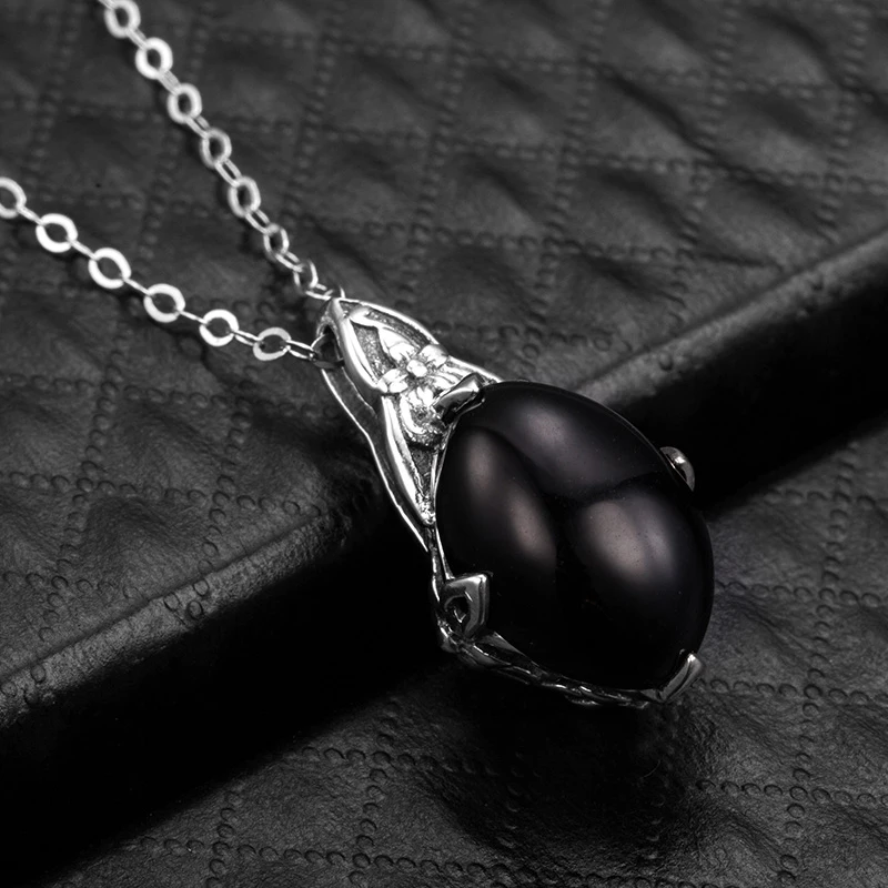 Подвеска из 100% настоящего серебра 925 пробы с агатом ювелирные изделия