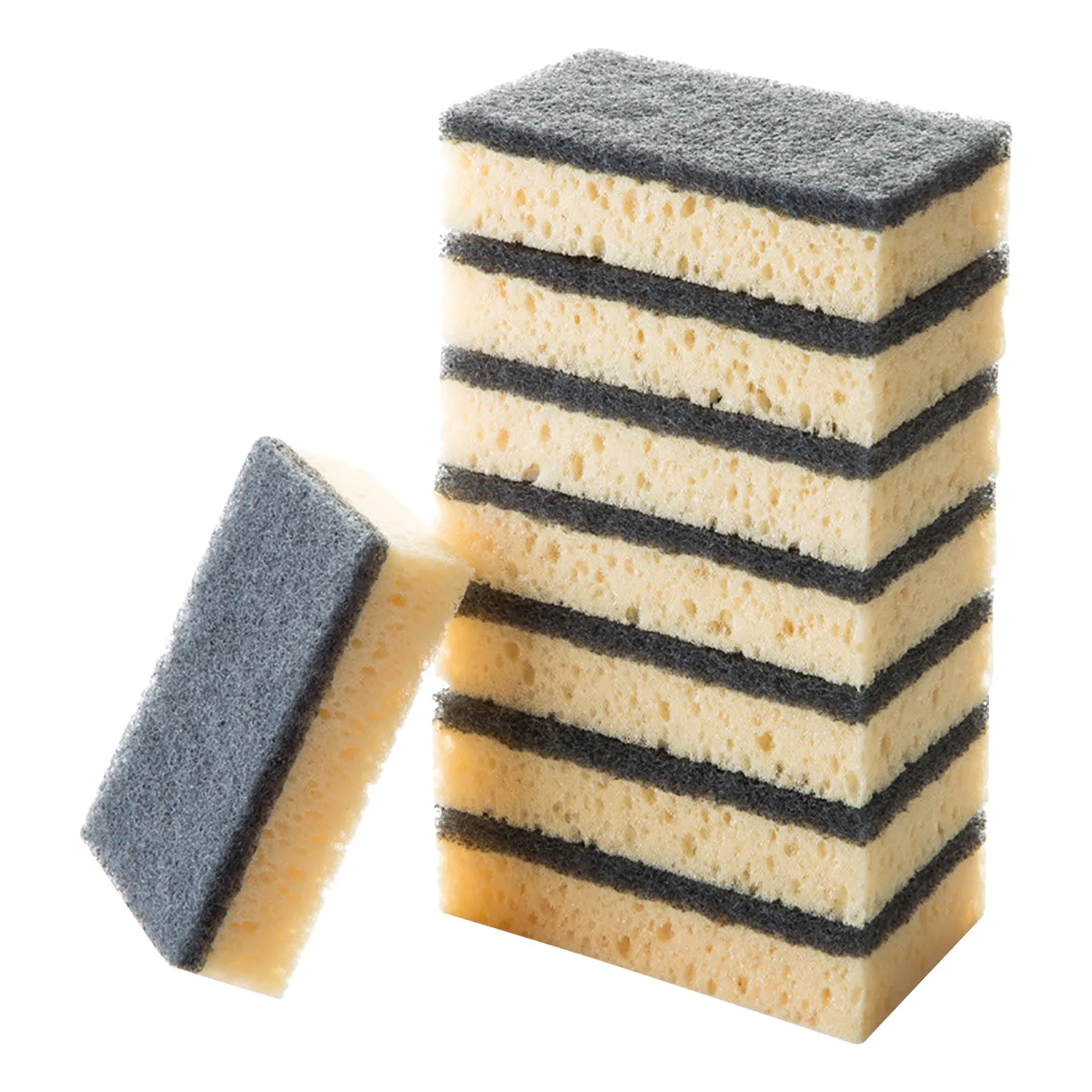 

Dishwashing Sponge Wipe Magic Wipe Kitchen Household Cleaning Decontamination Thickened Rag Brush Pot Shoes Wipe Scoure Pad #763