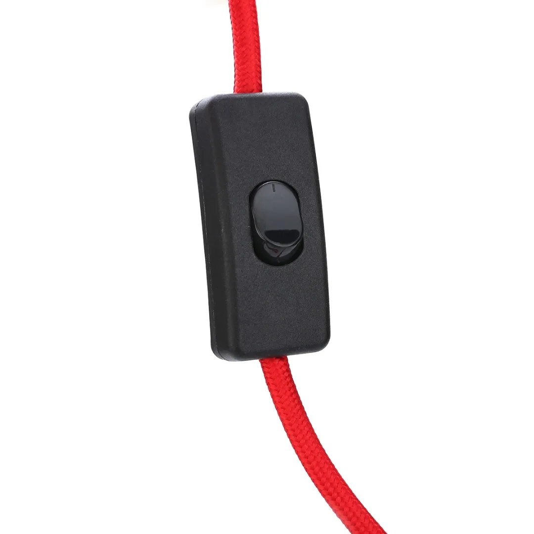 Шнур электрический с американской вилкой и патроном для лампы E26/E27 5 футов 1 м