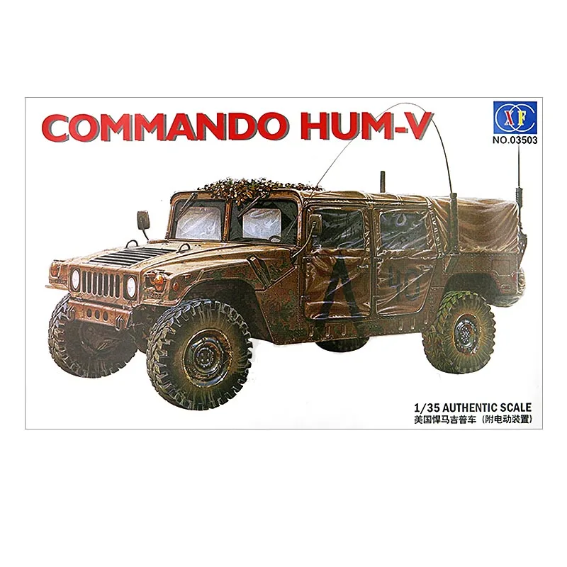Модель 1/35 года бронированный грузовик Hummer штурмовой внедорожник Сборная модель
