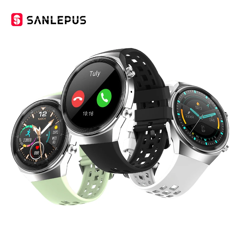 2021 SANLEPUS QS8 новые умные часы с Bluetooth звонки мужские и женские водонепроницаемые