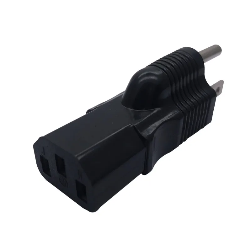 PDU UPS адаптер питания американский Штекерный преобразователь Nema 5-15P на гнездовой