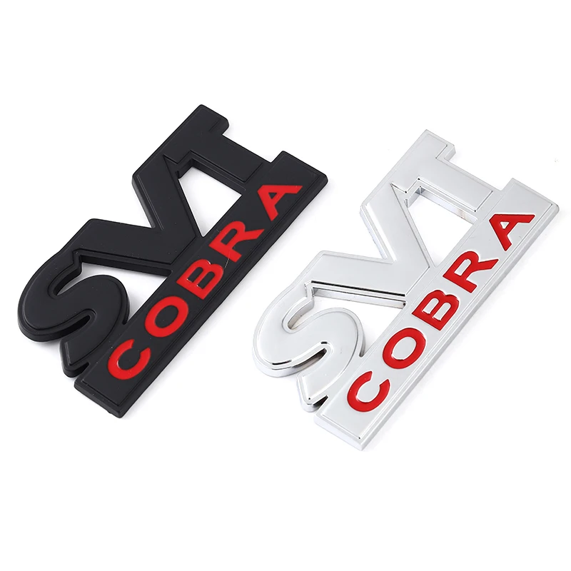 Автомобильная наклейка SVT COBRA эмблема передней капота решетки радиатора значок