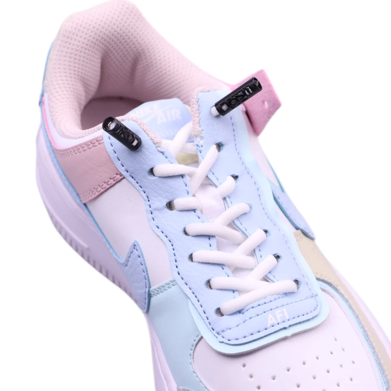 

1 Pair Elastic Shoelaces No Tie Shoe laces Outdoor Leisure Sneakers Quick Safety Flat Shoe lace Kids And Adult Unisex Lazy laces