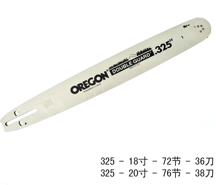OREGON OREGON/STHIL 325 и 3/8 направляющая цепной пилы пластина 18/2" бензиновая пила направляющая цепи из сплава цепная пила аксессуары - Цвет: OREGON