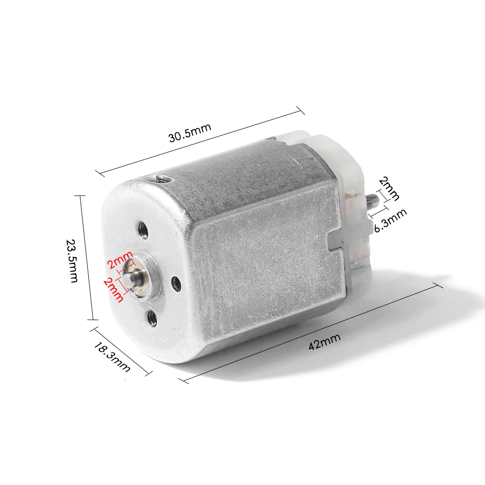 AZGIANT 7 мм втулка DC12V углеродная щетка DC мотор Автомобильный Дверной замок