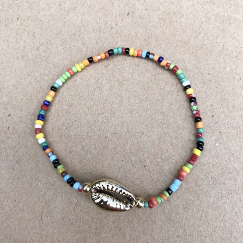 Женские браслеты ручной работы из натурального пресноводного жемчуга радужные