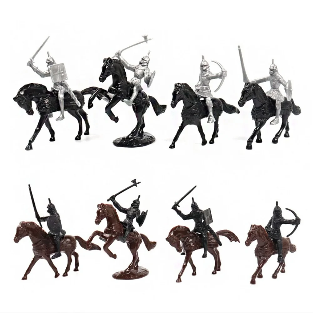 Средневековая Военная война имитация воинов древний солдат аршер воины