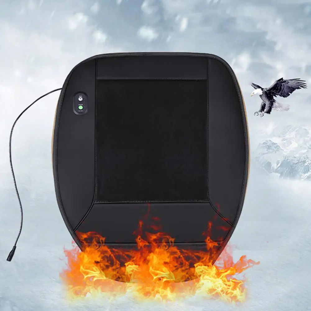 Автомобильные зимние чехлы на сиденья с подогревом подушка быстрым плюшевая