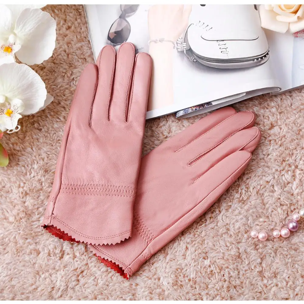 Женские перчатки из натуральной кожи зимние теплые овечьей 2019|sheepskin gloves|womens thermal