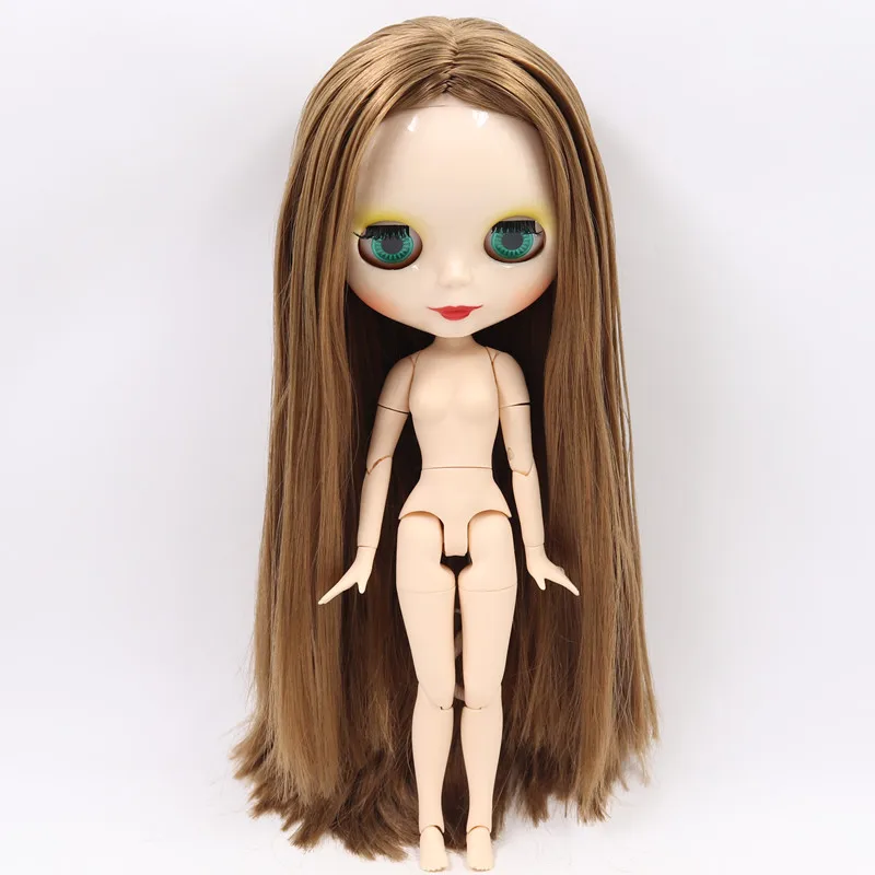 Ледяной обнаженный завод Blyth кукла No.280BL0444 коричневый длинные волосы подходит для изменения игрушки белая кожа Neo