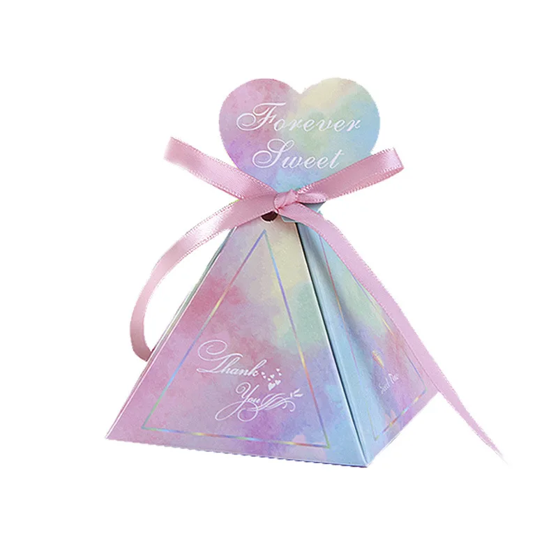 

SLMengGuo Event Party Supplies Wedding Gifts for Guests Gift Box Packaging Baby Shower Birthday Packing Paper Candy Box