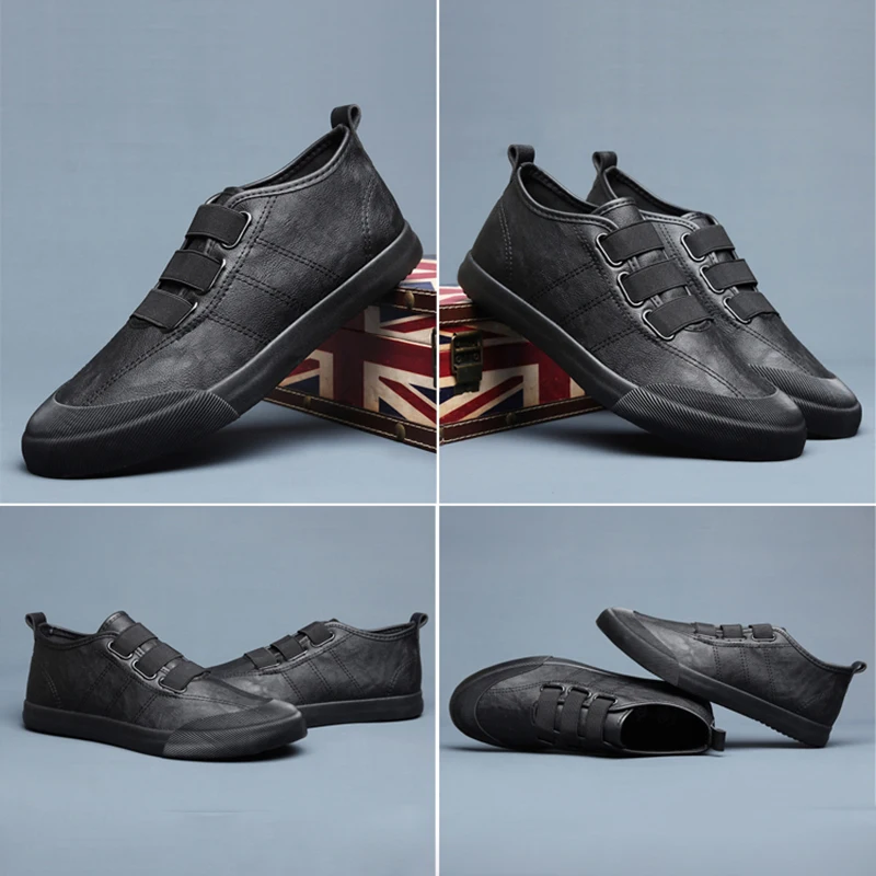 Туфли Monstceler мужские из ПУ кожи брендовые Повседневные Дышащие лоферы без