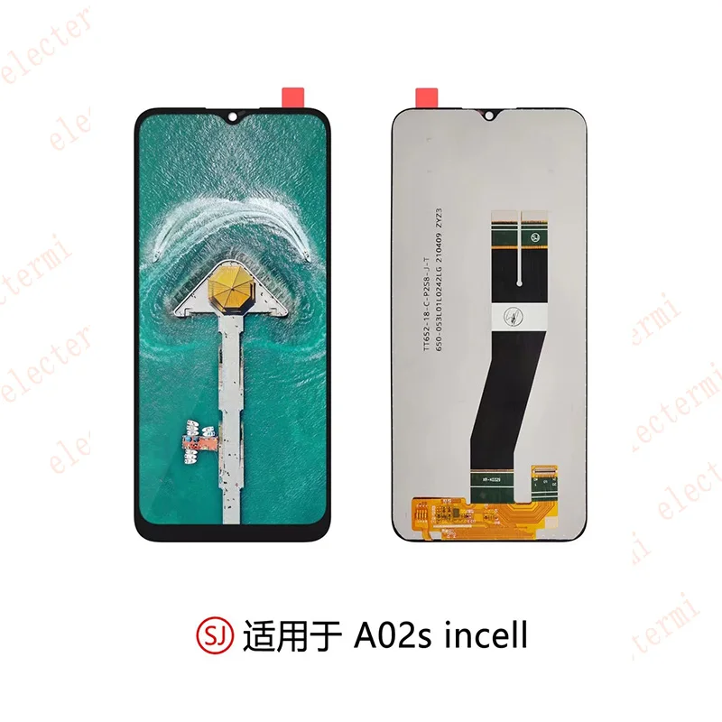 Incell-pantalla t&aacute;ctil lcd, digial, completa, galxy A02S para samsung, m&aacute;s fina, buena reparaci&oacute;n, 5 unids/lote-0