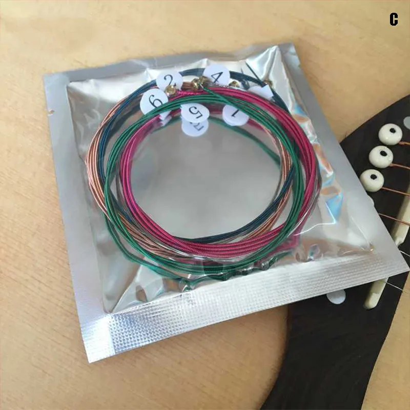 Универсальные Струны для электрогитары из углеродного волокна металлические