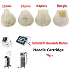 Картридж с 4 наконечниками для бесболевой изоляции, 10 контактов, 25 контактов, 64 контакта и наноиглы для микроиглы, фракционный радиочастотный аппарат Rf